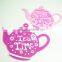 16133 kettle shape unti-skidding table silicone mat
