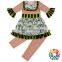 Baby Girls Winter Outfit Long Sleeve Ruffle Clothes Set Newborn Baby Children Boutique Outfit