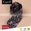 Custom made floral digital printed 100% cotton neckties for men