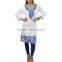 Ladies Kurta Neck and Sleeves Designs Embroider Pathani Kurta HSK2513