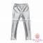 New fashion baby girls gold color PU pants