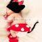 2016 new design cartoon pattern newborn baby knit crochet suit newborn photography supplies
