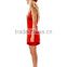 Women's Red Crayon Fancy Dress Costume