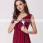 Comfortable Cotton Stretch Maternity Loose Dress Pregnant Clothes Low MOQ Breastfeeding