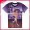 Custom Design Model Bulk 3D Pictures Man All Over Sublimation Printing T-shirt