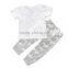 S33487W 2017 Autumn Children Clothing Sets Baby Boy Cotton Fashion Clothes Set
