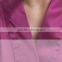 Soft touch 100 polyester branded silk bathrobe women