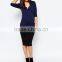 Comfortable Fashion Short Sleeve Knitted Fabric Maternity Clothes