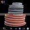 sewing on active garment fashionable elastic colorful reflective piping
