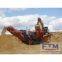 Tracked stone mobile jaw crusher machine