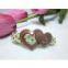 2012 Newest 12pcs/lot Charming Bow Hair Clip Rhinestone Hair Barrette,free shipping