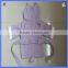 Eco-friendly Hippo Shape Baby Hooded Bathrobe