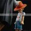 Wholesale one piece Luffy&Shanks pvc action figure