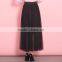 HOt Sale Women Long A-line Tulle Skirts Fashion Skirts Elastic Waist Band A-line Tulle long Skirts For Women