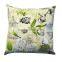 New Design Decorative Rose And Wooden Grain Pattern Seat Cushion