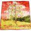 Lady's Fashion Skin Friendly Art Digital Printing Pure Silk Shawl