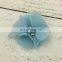 Sewing chiffon pearl diamond flower handmade decoration flower