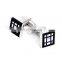 Luxury Cuff Links Gifts Shirt Silver Cufflinks