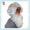 Silver White Father Christmas Party Synthetic Santa Wig with Beard HPC-1003