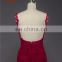 Elegant Plus Size ZZ-E0017 Mermaid Backless Lace Applique Beaded Evening Gown Dress