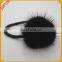 Mink Fur Ball Kids Hair Accessory Wholesale Hair Rope