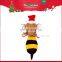 Wholesale 20cm Christmas Plush Stuffed Lovely Bee Toys