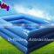 Quadrate Inflatable Triple Tubes Swimming Pool