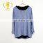 Oversize ladies batwing long sleeve turkish blank tunic for women