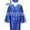 Royal Blue Shiny Customized Adult Graduation Caps and Gowns Wholesale