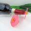 Anti-lost silicone champagne wine bottle stopper