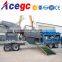Raw material 300tph gold mobile trommel screen centrifugal separating machine