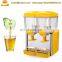 Stainless Steel Refrigerated Beverage Dispenser Fruit Juice Milk Dispenser Machine