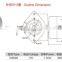 1.7KW Carbon Brush DC Electric Motor