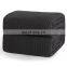 Fashion Smooth Adult Office Black Cotton Waffle Blanket For Convenient