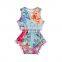 Infant & Toddlers Sleeveless Ant Print Jumpsuit Summer Baby Pom Pom Rompers For Kids