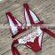 Women Swimming Suit Female Lace Solid Swimsuit Bikini Push Up Bikini Set Swimsuits Biquini Bodysuits Bather Suit Swimwear
