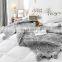 Knitted Throw Blanket for Sofa Bed Chair Couch Soft Warm Chenille Throw With Pom-pom Tassels for Bedding Napping Grey