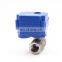 dn15 dn20 dn25 stainless steel remote wireless motorized water control flow ball valve