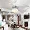 Simple and stylish modern upscale restaurant Kiba fan lights ceiling fan light chandelier shop decoration fan