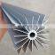 Toshine CA And CE Sunflower Heat Sink Aluminium Profile Structure For Led Light