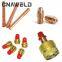 CNAWELD 45V116 45V64 995795 45V63 Газовый линзовый корпус для сварочных горелок Tig WP17 18 26