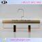 rose gold electronic plated pants hanger with shiny surface