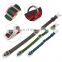 dog collar with LED light and reflective film colorful at night ,durable collar for dogs