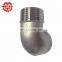 cheap large diameter food grade stainless steel pipe fitting