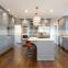 Contemporary kitchen furniture Modern grey kitchen cabinet with island