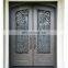America villa use iron grill door designs