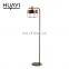 HUAYI High Quality Rust Color Modern Iron Material 5W Stand Lamp Floor Indoor Living Room Bedroom LED Floor Light