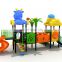 Kindergarten Amusement Park Dinosaur Series Kids Outdoor Playground Equipment with Swing