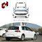 CH New Upgrade Luxury Grille Rear Spoiler Wing Auto Parts The Hood Headlight Body Kit For Vw Golf 7.5 To R Line