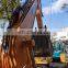 China and Japan made Sany S135 midi crawler excavator